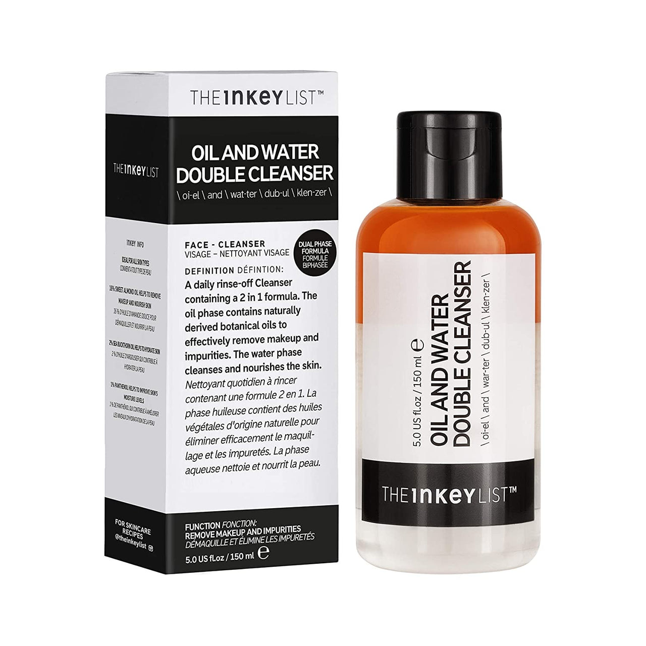 THE INKEY LIST- Oil & Water Double Cleanser