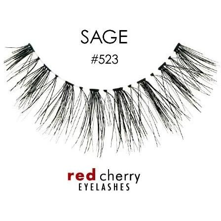 Red Cherry Lashes Style #523 (Sage)