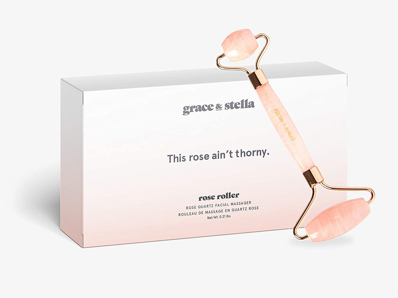 Grace & Stella - Rose Quartz Face Roller