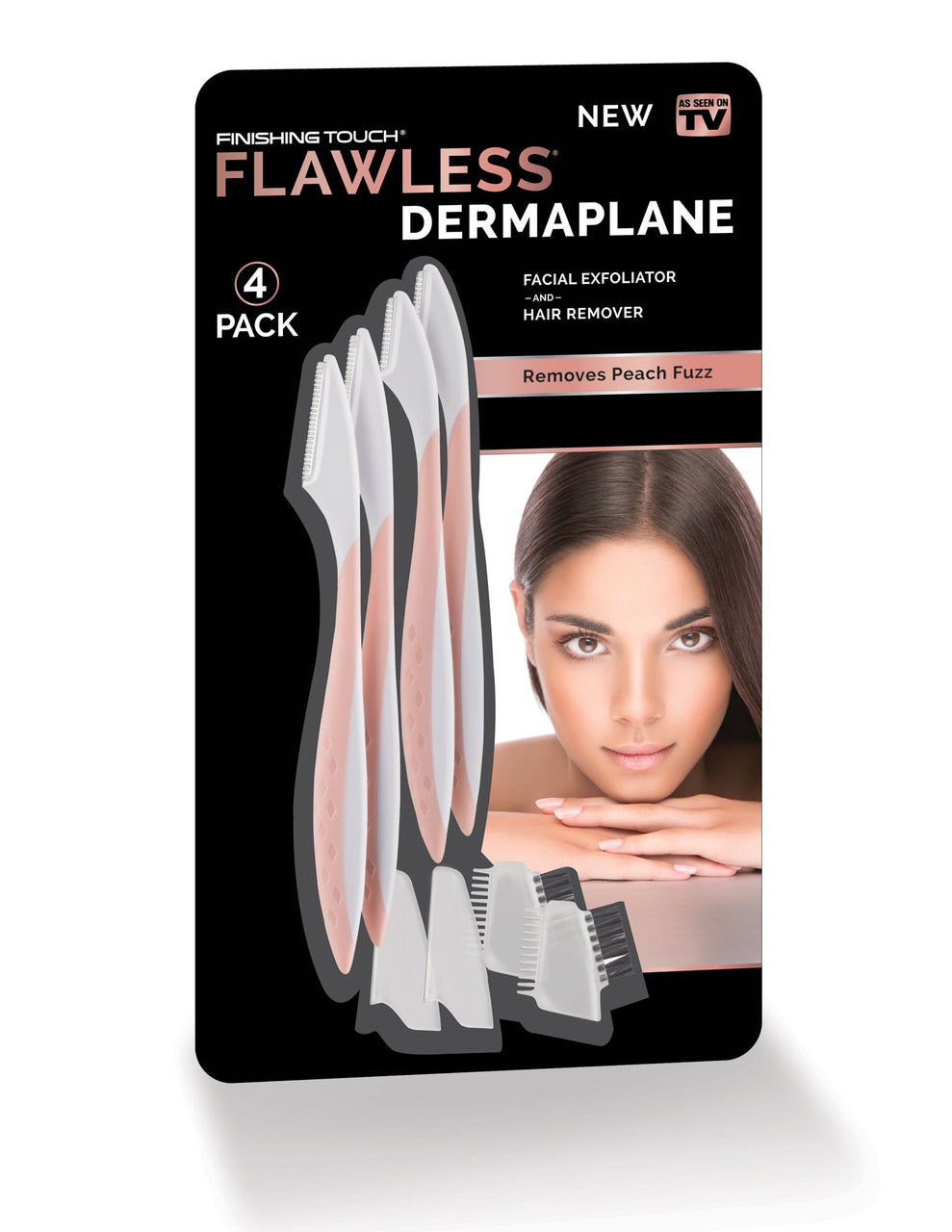Finishing Touch Flawless Dermaplane Facial Exfoliator Hair Remover